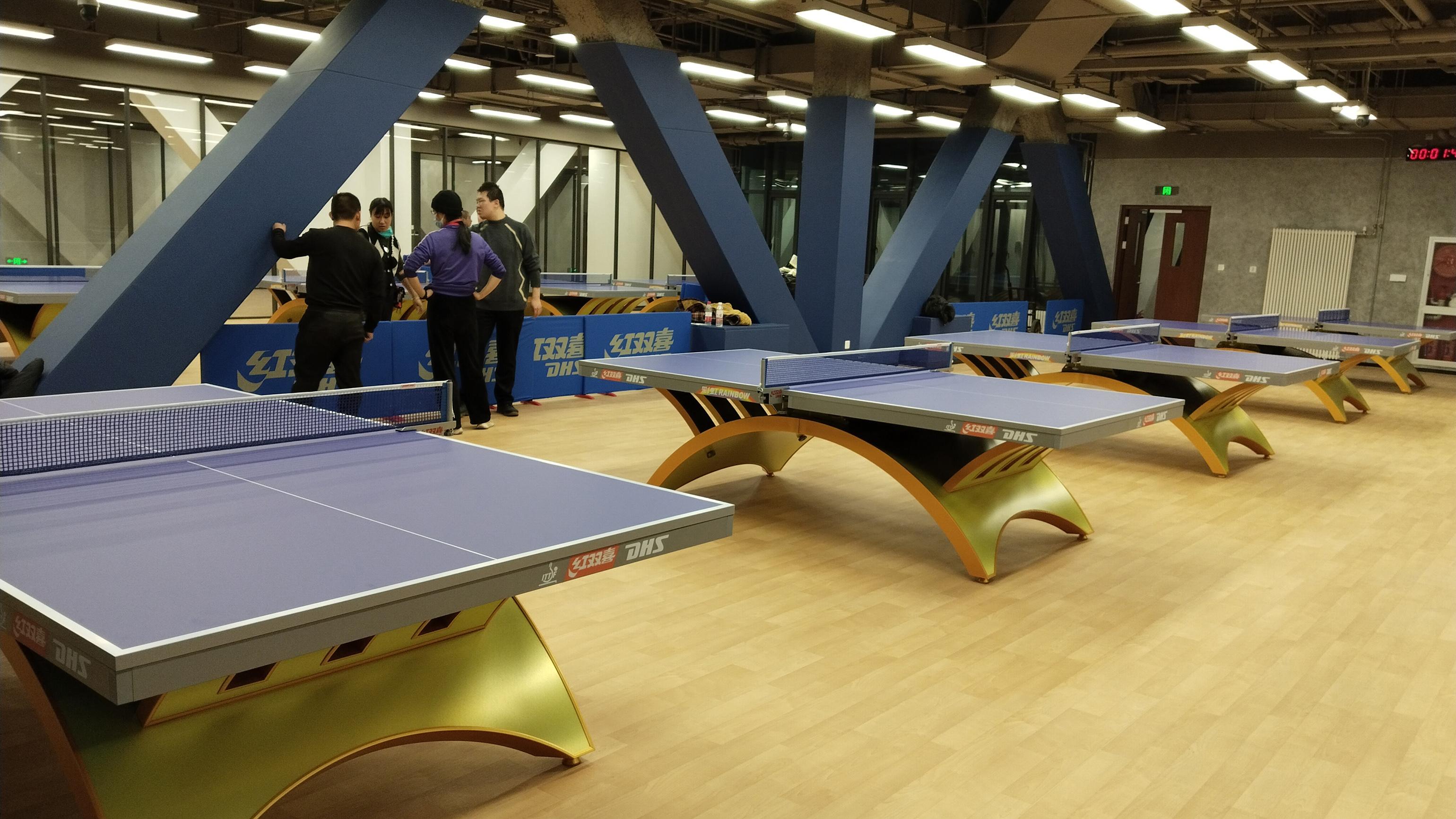 紅雙喜乒乓球臺(tái)，運(yùn)動(dòng)體育器材